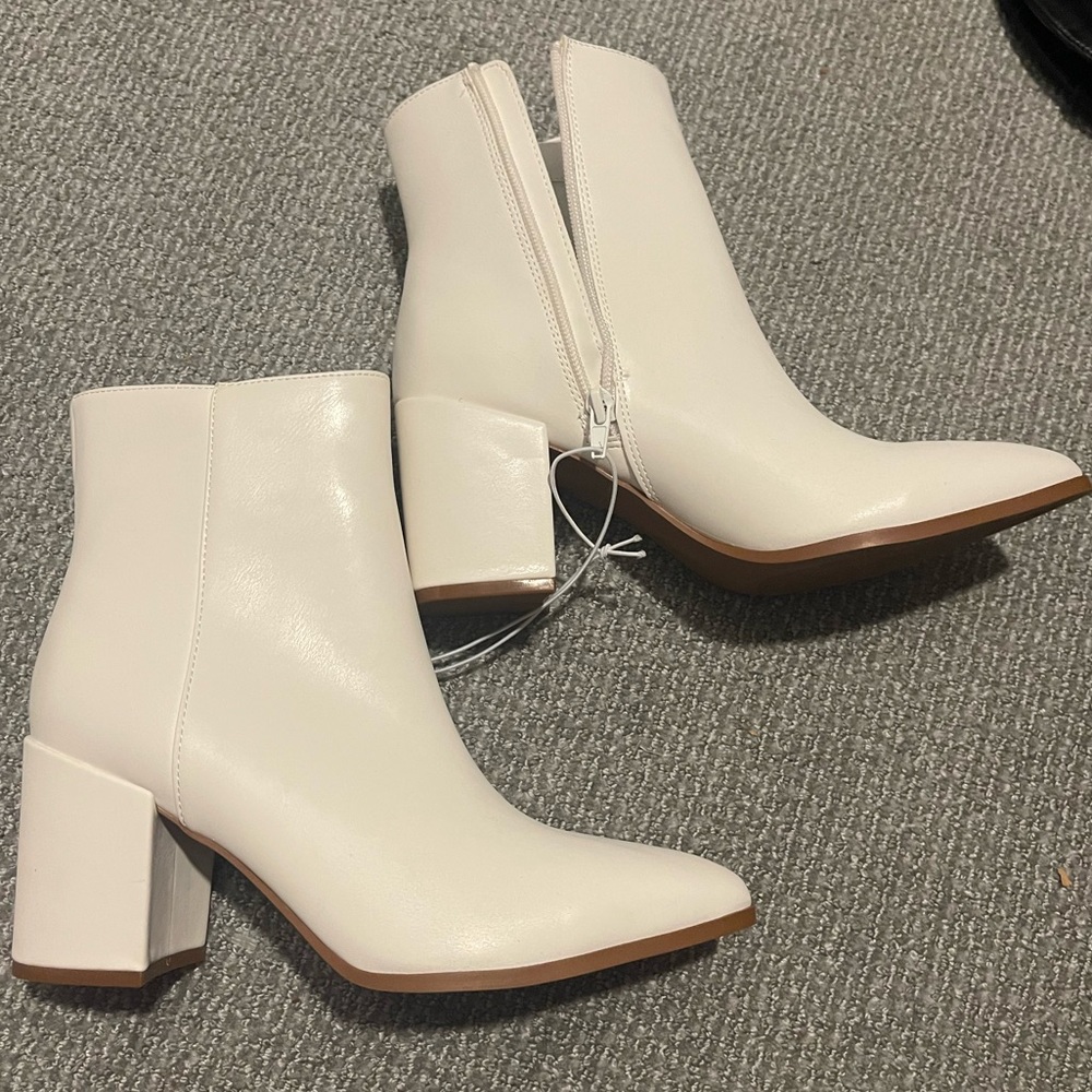 White Booties